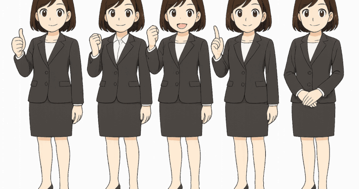 ビジネスウーマンのイラスト