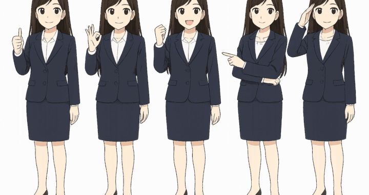 ビジネスウーマンのイラスト