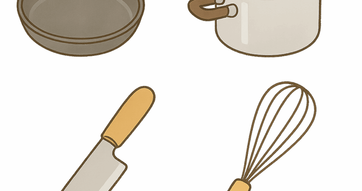 調理器具のイラスト