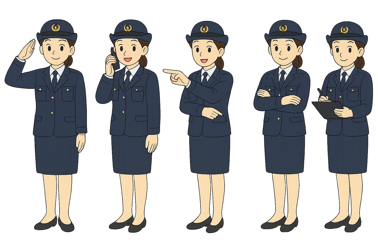 女性警察官