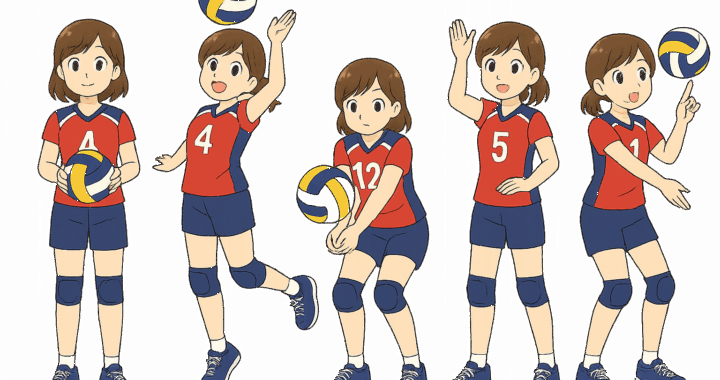 女子バレーボール選手