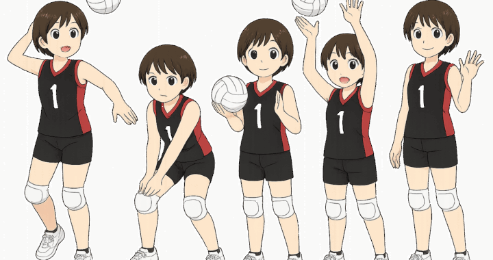 女子バレーボール選手