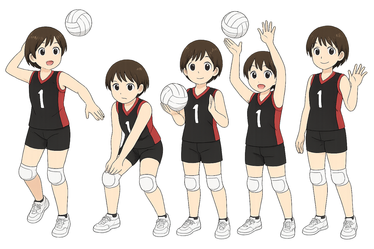 女子バレーボール選手