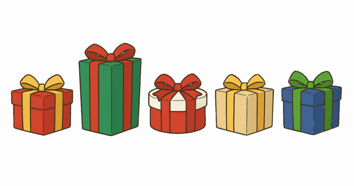 プレゼントボックスのイラスト