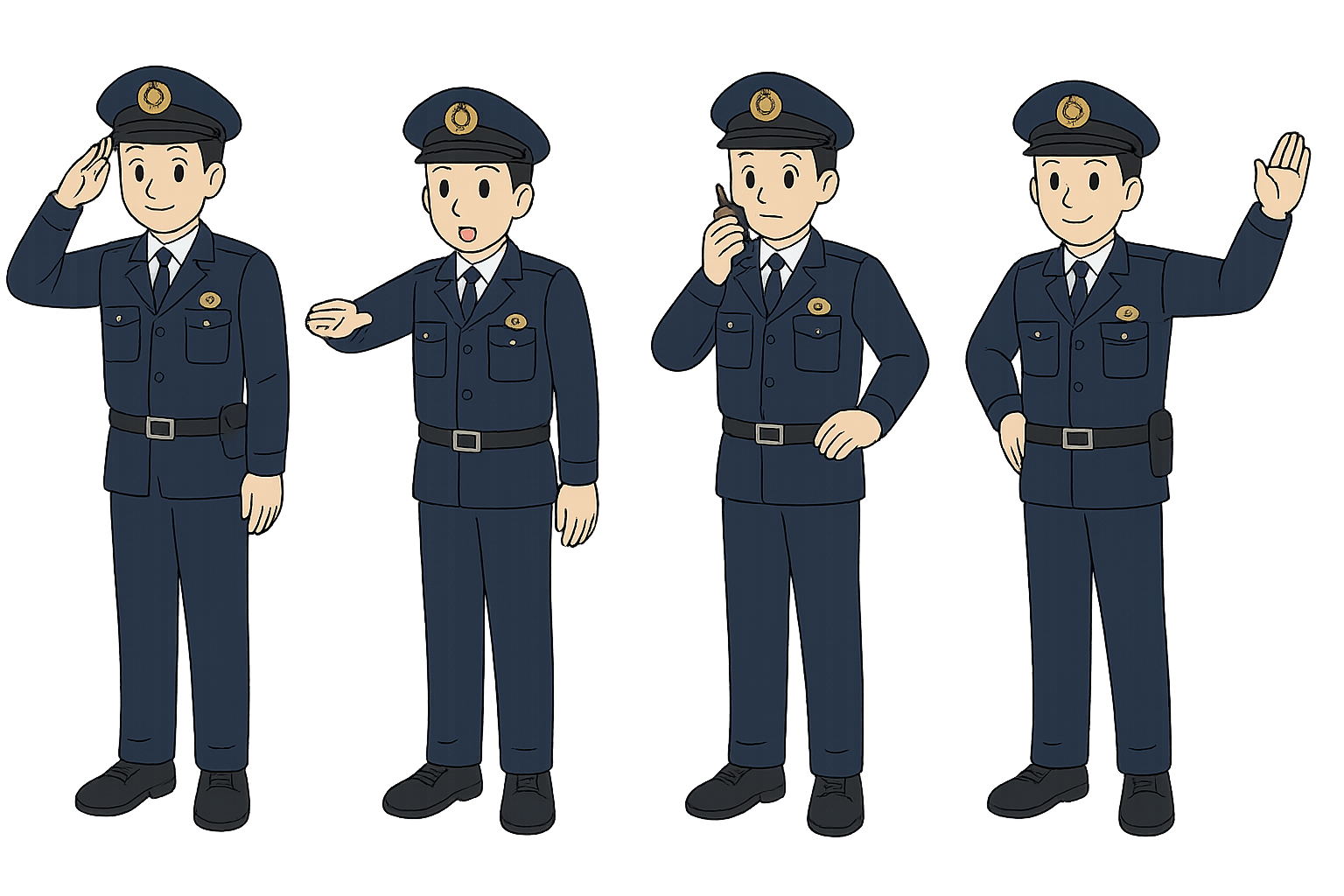 男性警察官