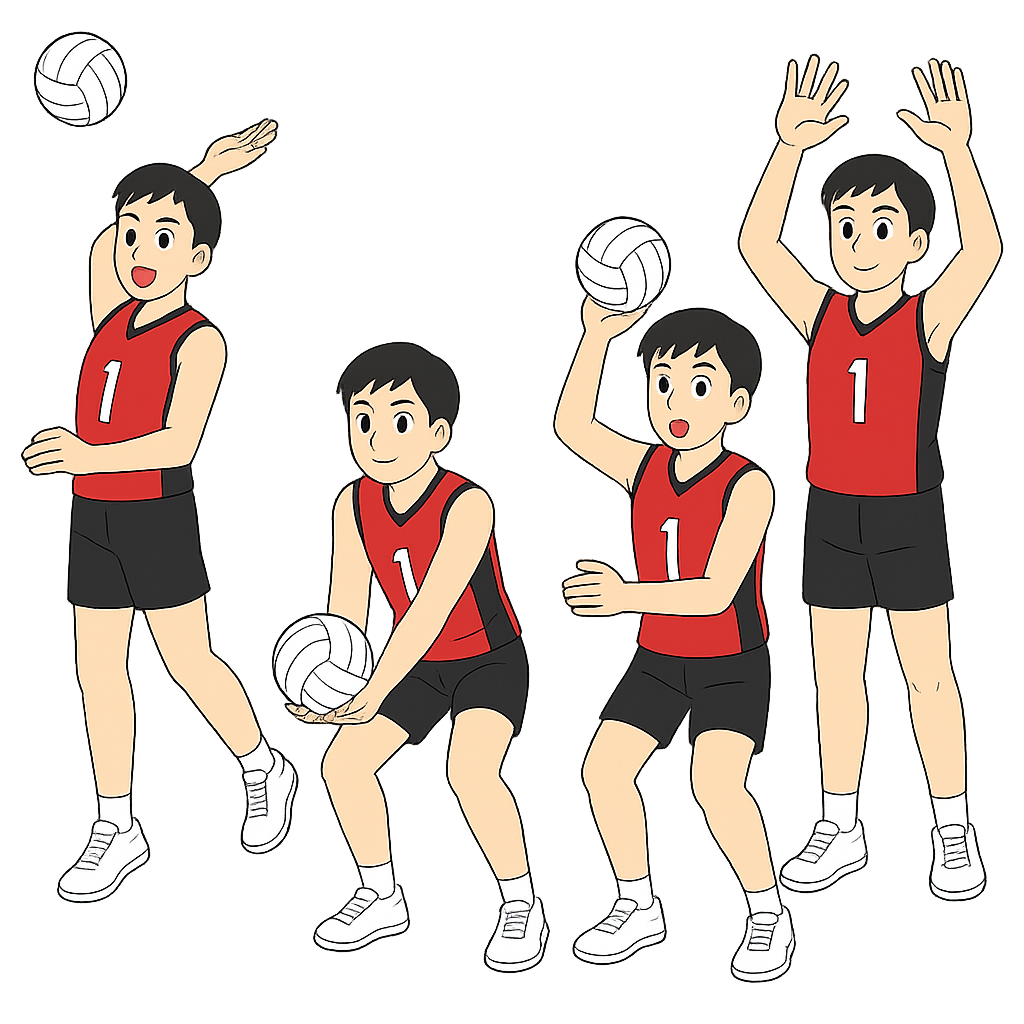 男子バレーボール選手