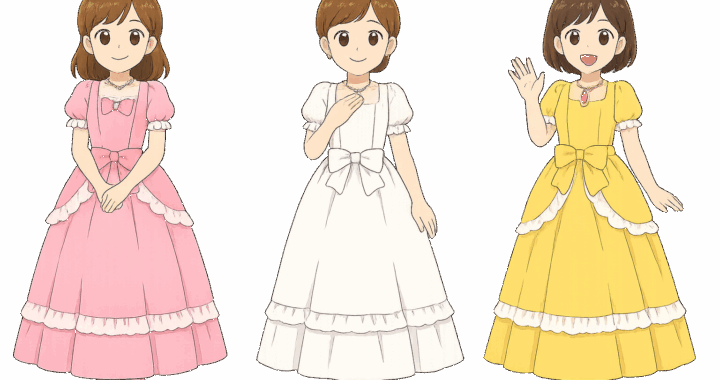 お姫様のイラスト