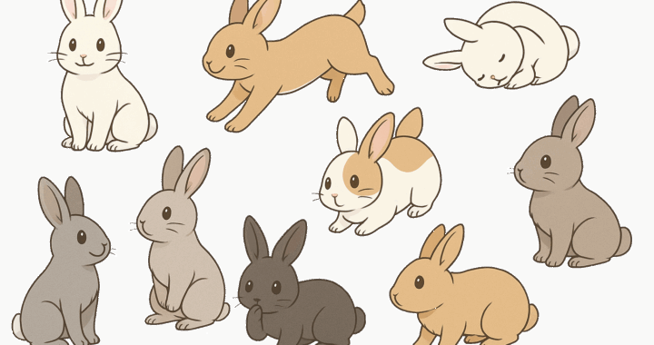 うさぎのイラスト