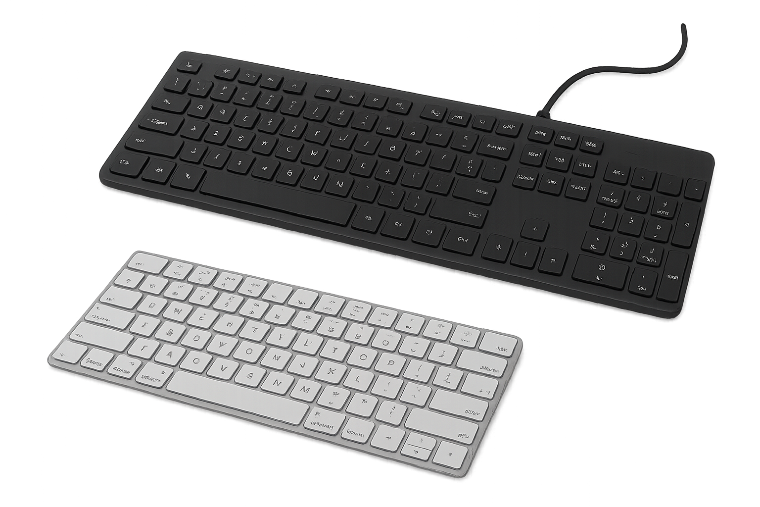 キーボード（文字入力機器）のイラスト