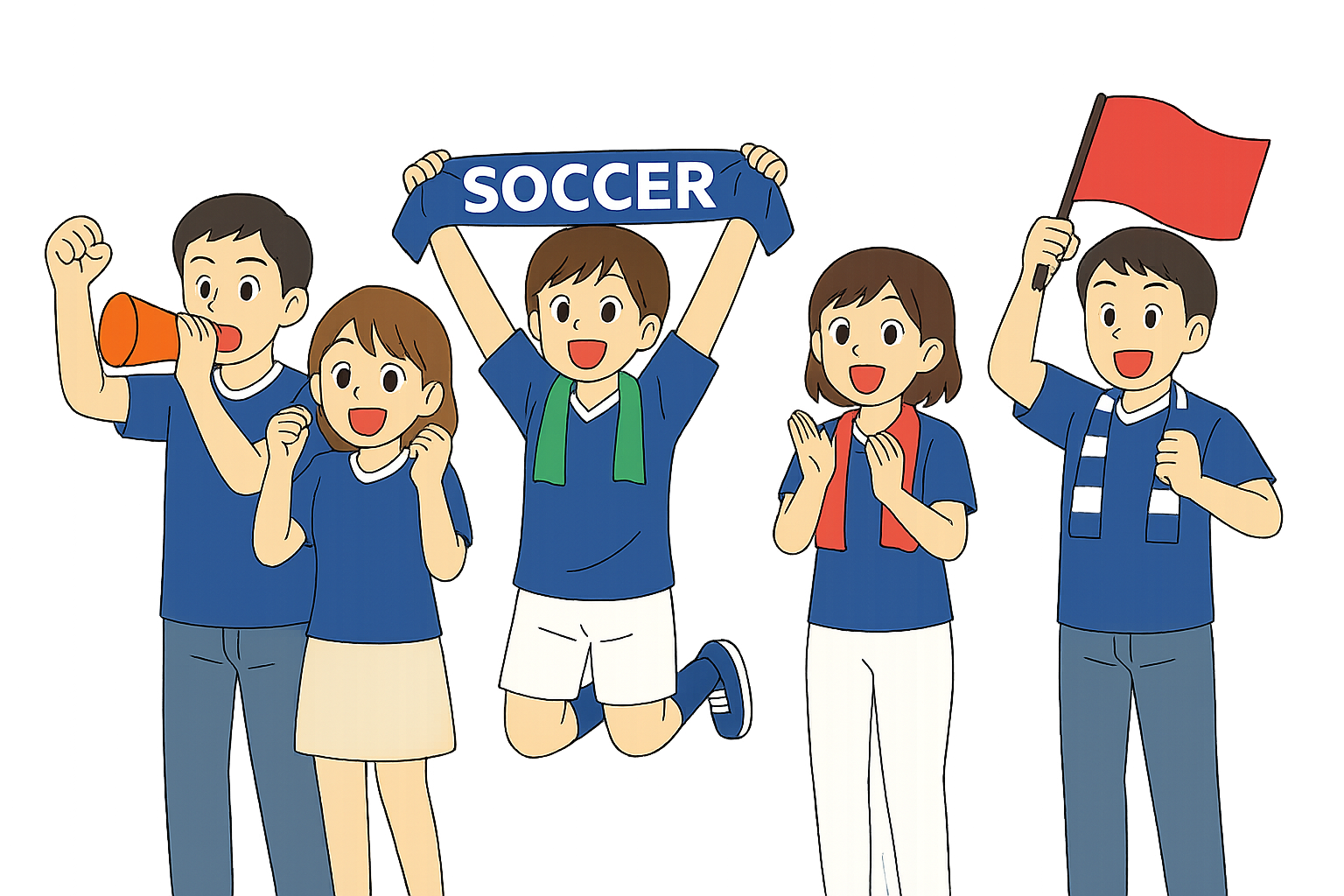 サッカーサポーター